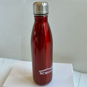 RC Wiley Stainless Steel 17 oz Double Wall Vacuum Thermal Bottle- Red